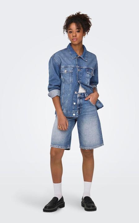 Produktbild Only Onlmate Reg Baggy Long Shorts Dnm Noos (L)