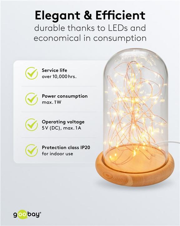 Produktbild Goobay Glasglocke