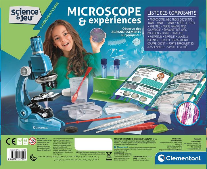 Produktbild Clementoni Super Microscope Fr