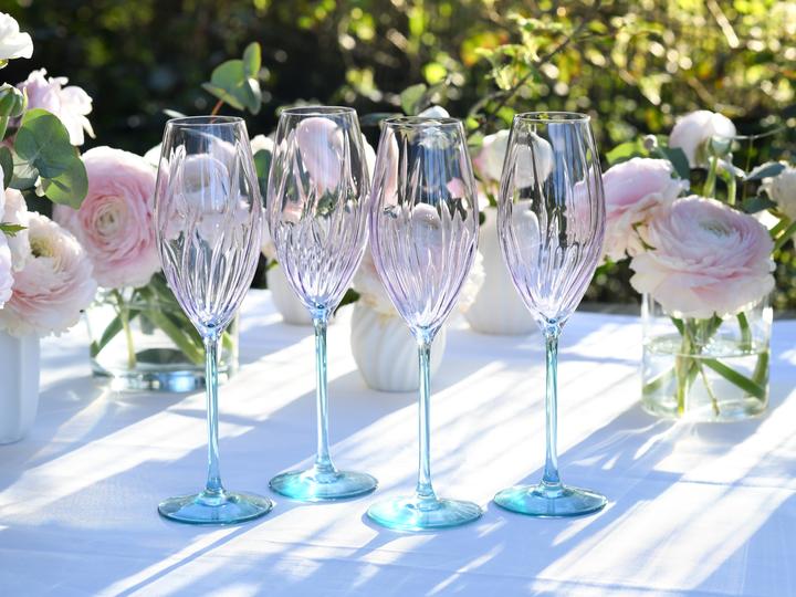 Image du produit Cristal d'Arques Swirly (21 cl, 4 Verres, Flûtes à champagne)