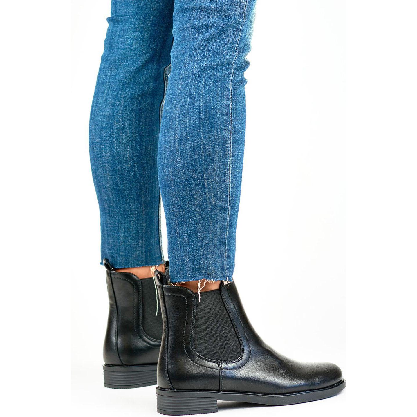 Primo, Damen, Halbschuhe, Jodhpur-Stiefel model, Schwarz, (36)