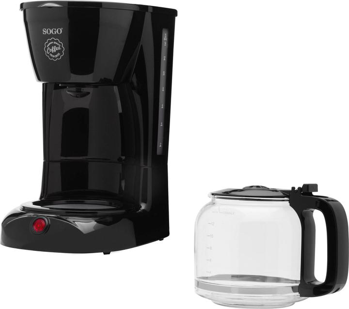 Actual product image Sogo DRIP COFFEE MAKER WITH GLASS JAR, - 1,8L - 950W