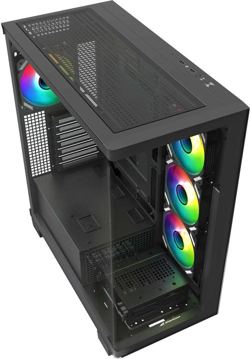 Produktbild Sharkoon PC-Gehäuse ELITE SHARK CA500 Schwarz, Unterstützte (ATX, mATX, Mini-ITX)