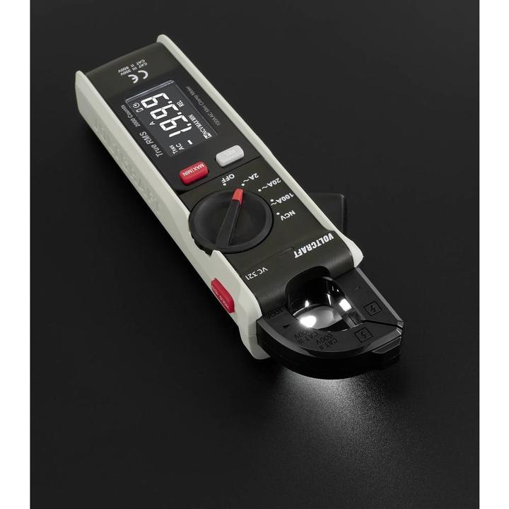 Immagine prodotto Voltcraft VC-321 Pinza amperometrica calibrata (ISO) CAT II 600 V, CAT III 300 V Indicatore (CAT II 600V, CAT III 300V)