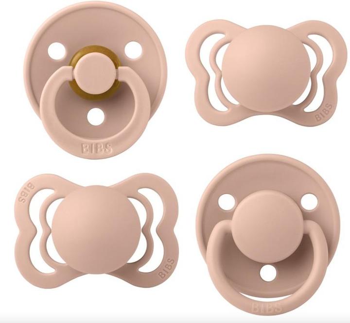 Image du produit Bibs tétine Try-It Collection, Blush (4 x, jusqu'à 6 M.)