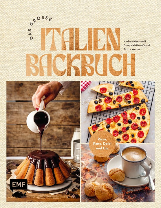 Immagine prodotto Das grosse Italien Backbuch (Tedesco, Svenja Mattner-Shahi, Britta Welzer, Andrea Menichelli, 2022)