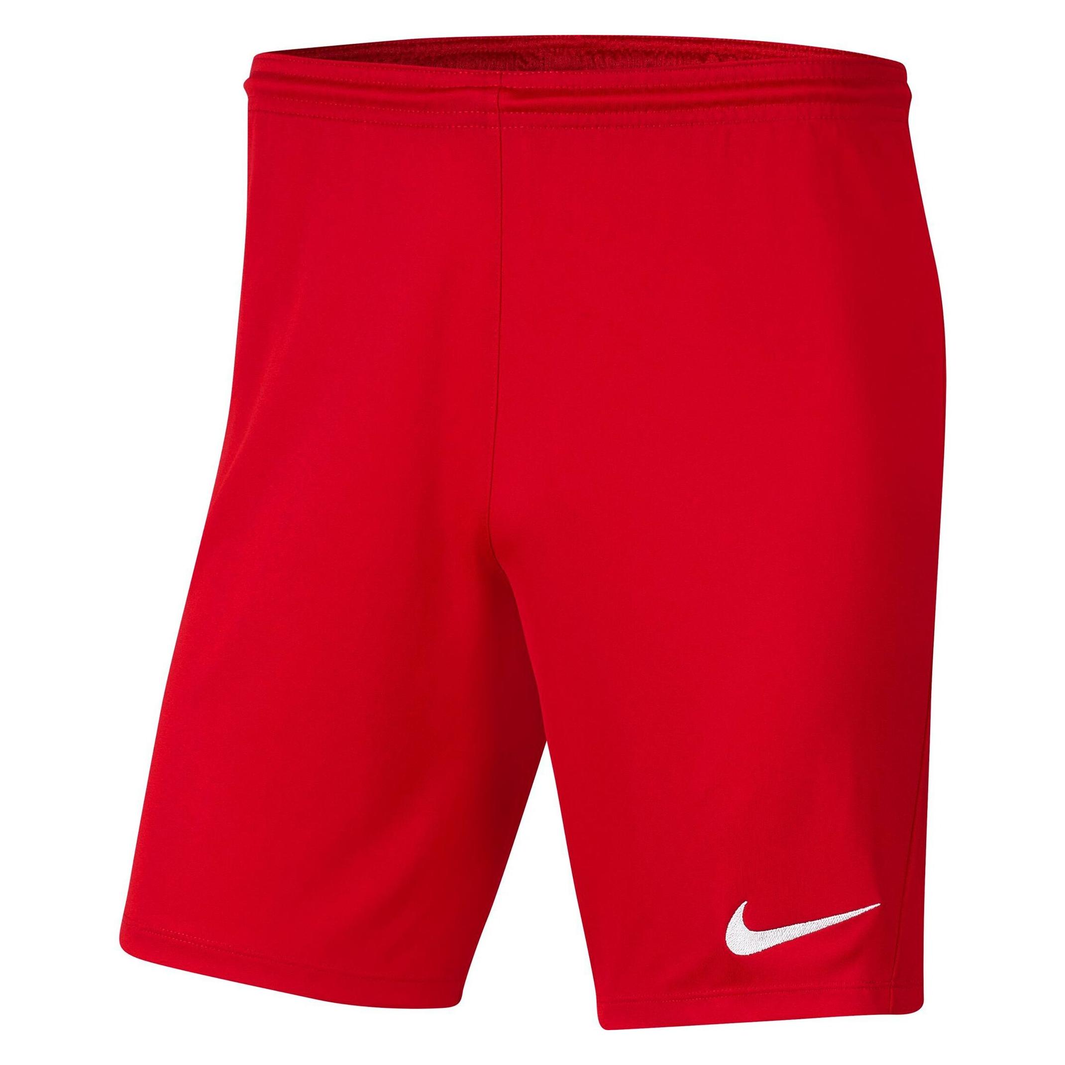 Nike, Mannen, Sportbroek, Park Iii Kort (S), Rood
