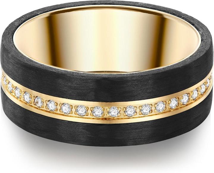 Produktbild Trilani Damen Edelstahl Zirkonia gelbgold - 7322 (63)