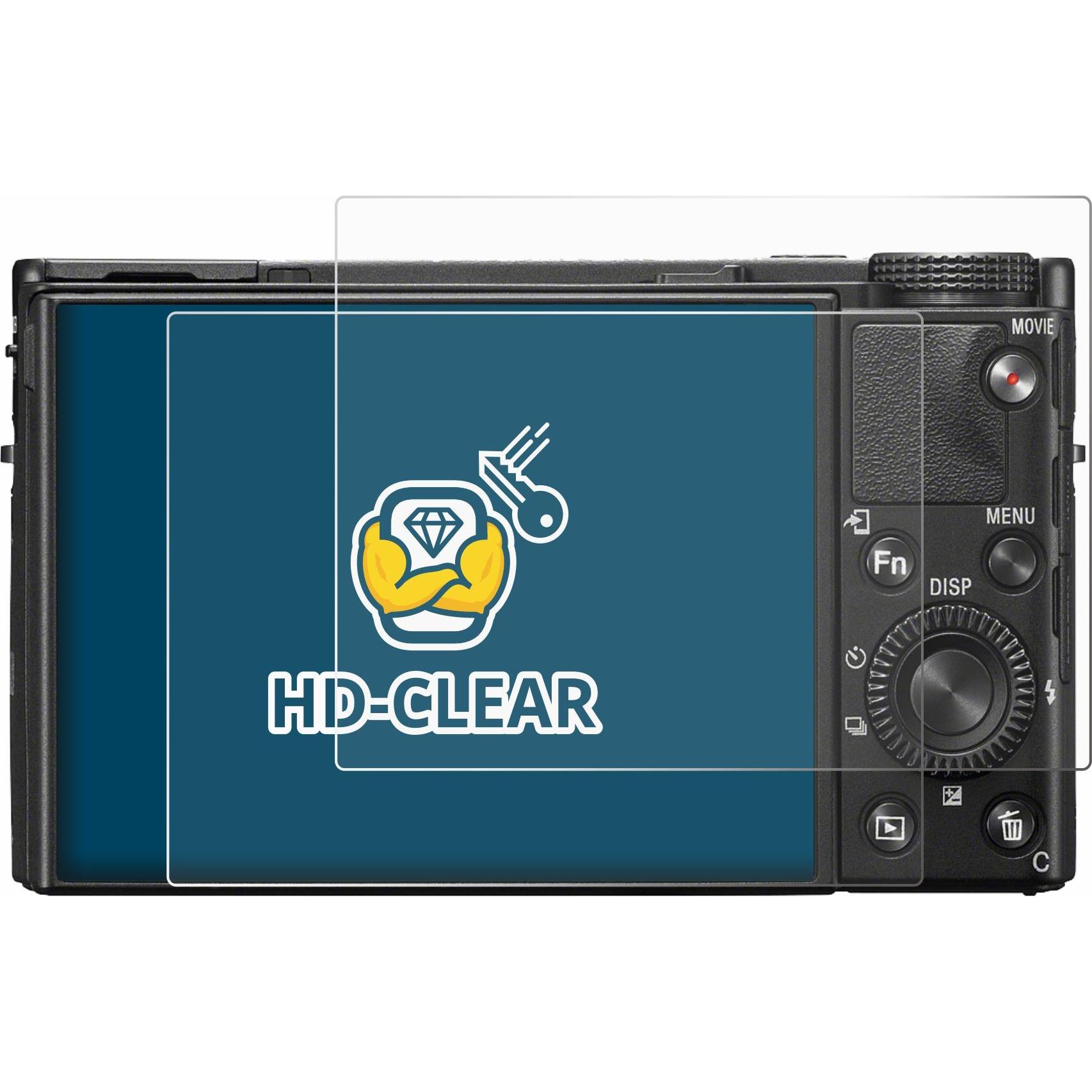 Thumbnail - BROTECT Schutzfolie Displayschutz Klar (Displayschutz, Cyber-Shot DSC-RX100 VII), Kameraschutz, Transparent