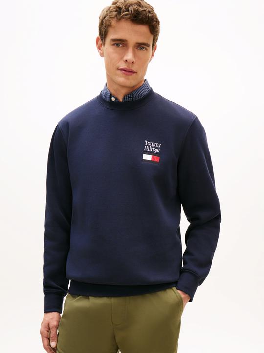 Produktbild Tommy Hilfiger Logo Embroidery Fleece Sweatshirt (M)