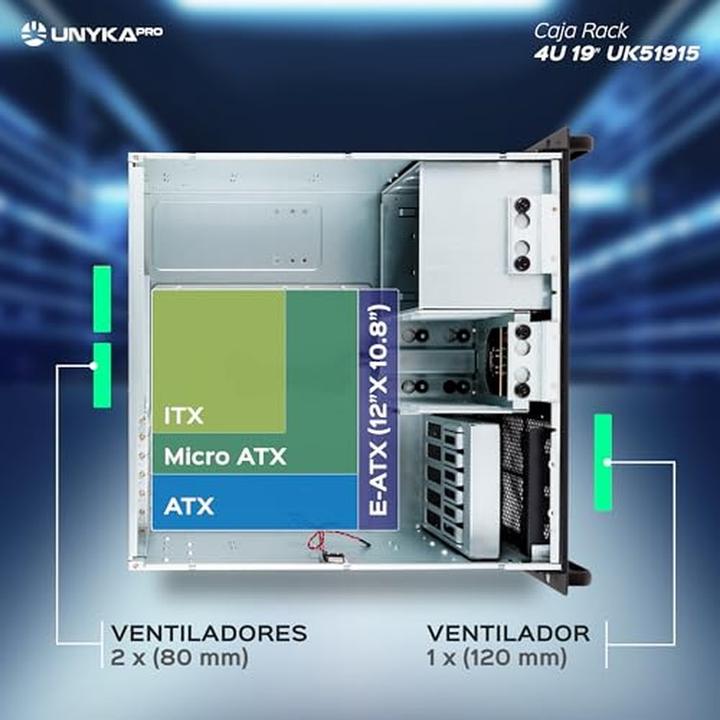 Produktbild Unykach 4U 19″ UK 4329 USB Type C