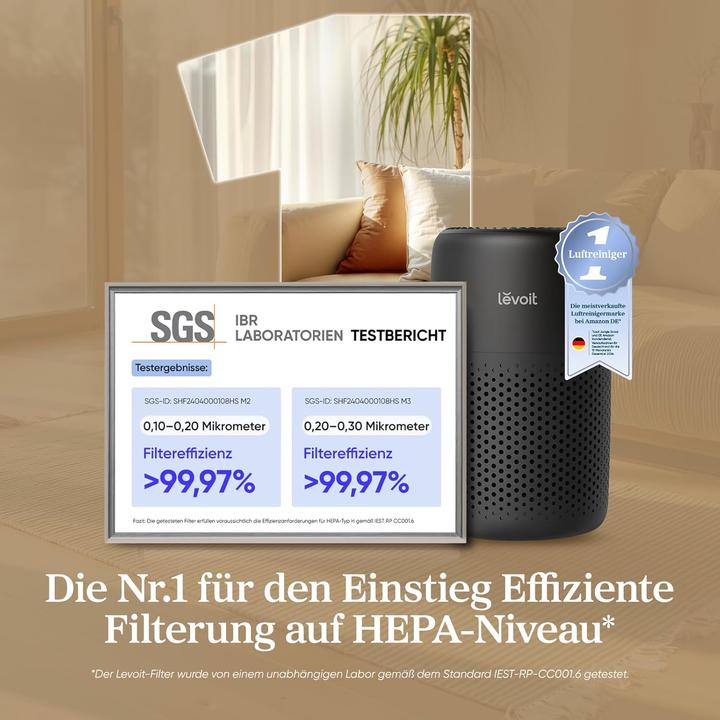 Image du produit Levoit Luftreiniger mit HEPA-Filter und Aromatherapie