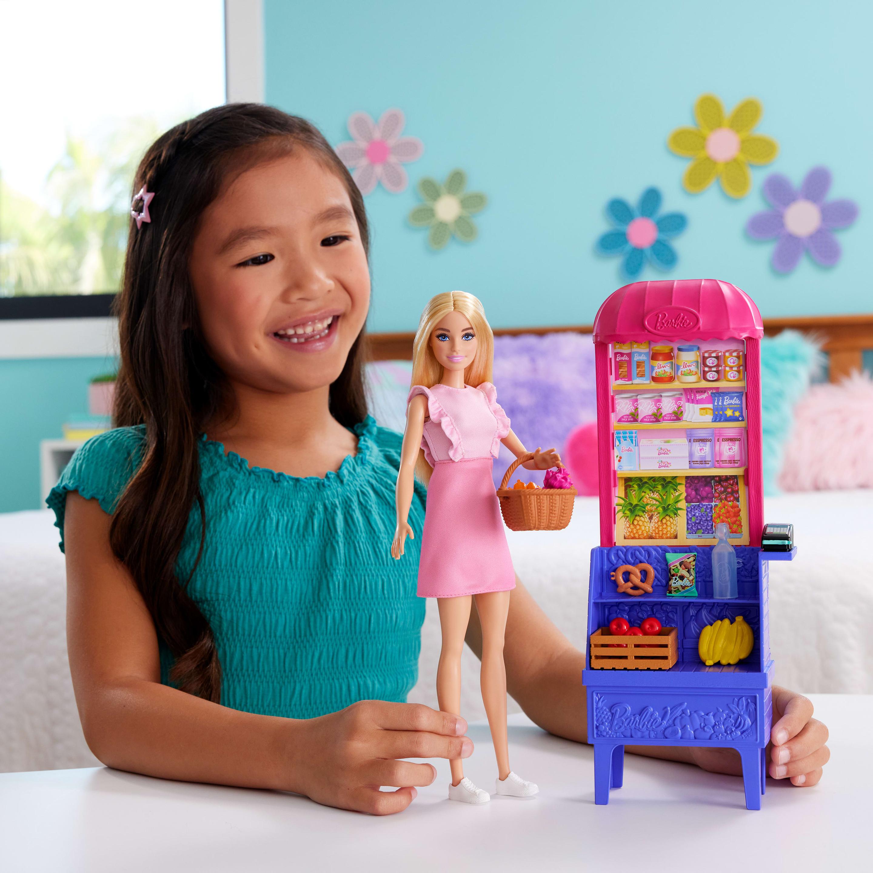 Thumbnail - Barbie Malibu Marktstand Spielset