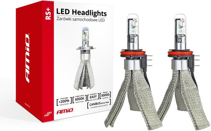 Image du produit Amio Car led bulbs rs + series h15 50w slim (H15)