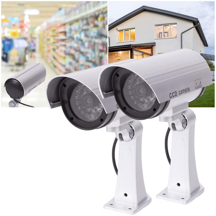 Actual product image Benson Dummy surveillance camera with signal LED, set of 2