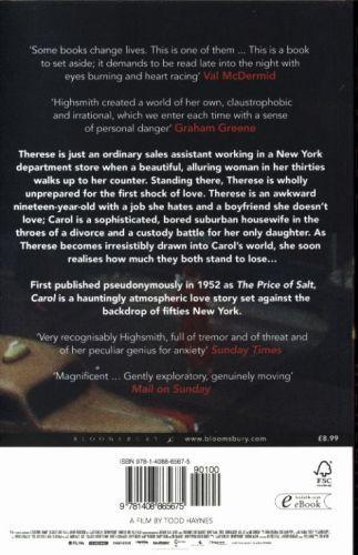 Produktbild Carol (Englisch, Patricia Highsmith, 2015)