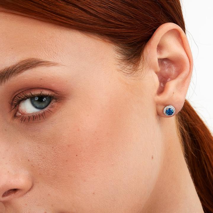 Immagine prodotto La Petite Story Eleganti orecchini in argento con zirconi blu Argento LPS01AWV04 (Argento 925)