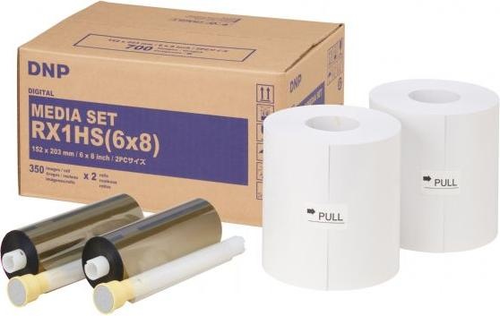 DNP Paper DSRX1HS-6X8 2 rolls à 350 pcs. 15x20 for DS-RX1HS (15 x 20 cm)