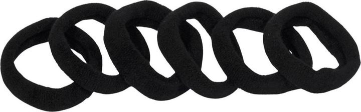 Immagine prodotto Herba Fascetta per capelli ecologica, nera, Ø 5 cm, 6 pezzi.