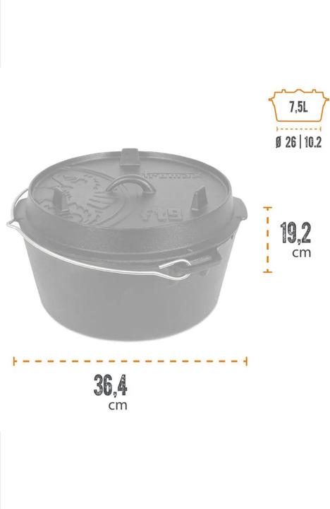 Actual product image Petromax Fire pot ft9