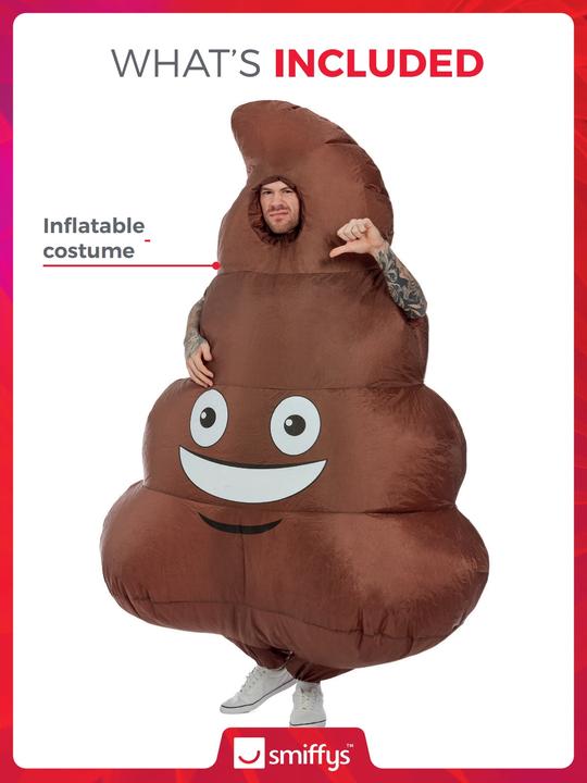 Produktbild Smiffys Emoticon Kackhaufen - Poop (One Size)