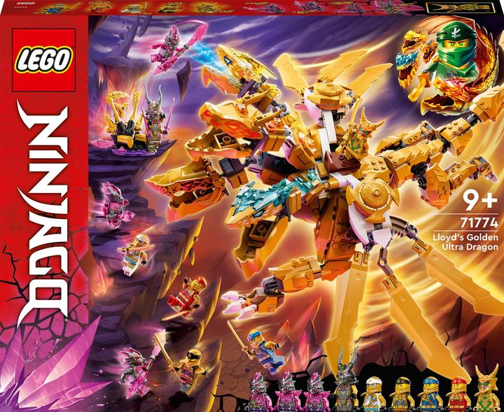 Immagine prodotto LEGO Drago Ultra Oro dei Lloyd's (71774, LEGO Ninjago)