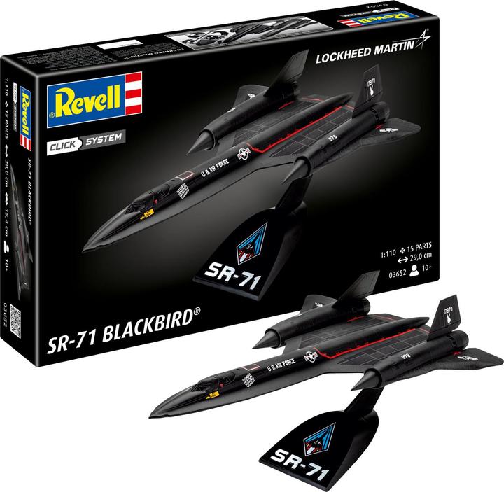 Produktbild Revell SR-71 Blackbird easy-click-system
