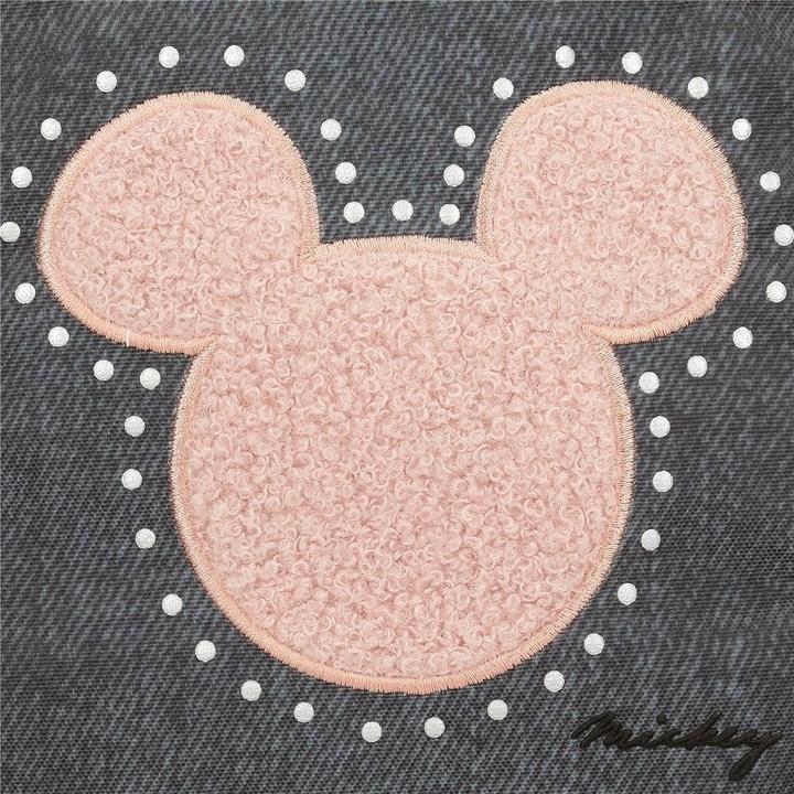 Actual product image Disney Mickey Studs Backpack with Trolley and Decorative Pompon (24.68 l)