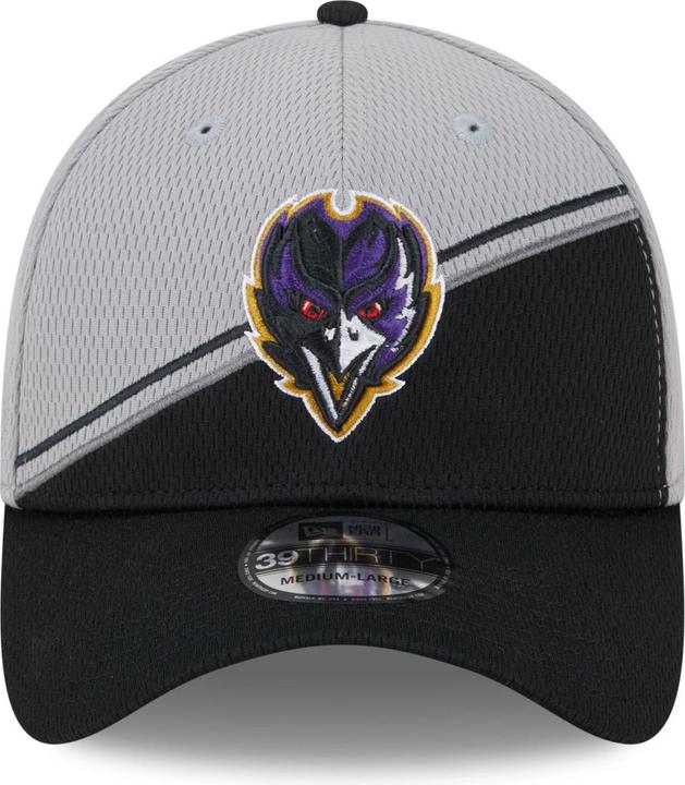 Produktbild New Era 39Thirty Cap - SIDELINE 2023 Baltimore Ravens - M/L (M/L)