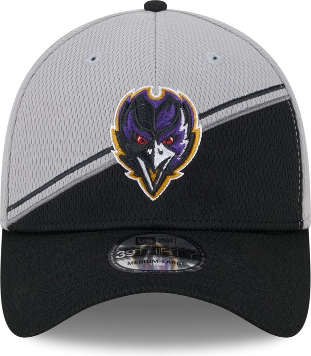 Actual product image New Era 39Thirty Cap - SIDELINE 2023 Baltimore Ravens - M/L (M/L)
