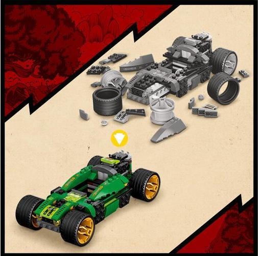 Produktbild LEGO Lloyds Rennwagen EVO (71763, LEGO Ninjago)