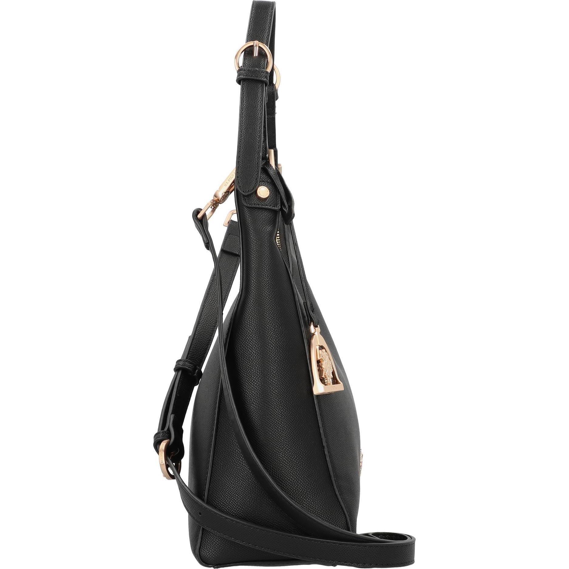 Thumbnail - U.S. Polo, Handtasche, Jones Schultertasche 31 cm, Schwarz