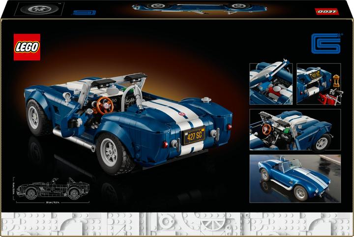 Image du produit LEGO Shelby Cobra 427 S/C (10357, LEGO Icons)