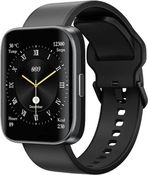 Actual product image QCY Smartwatch Urban GS (S9), schwarz (47.30 mm)