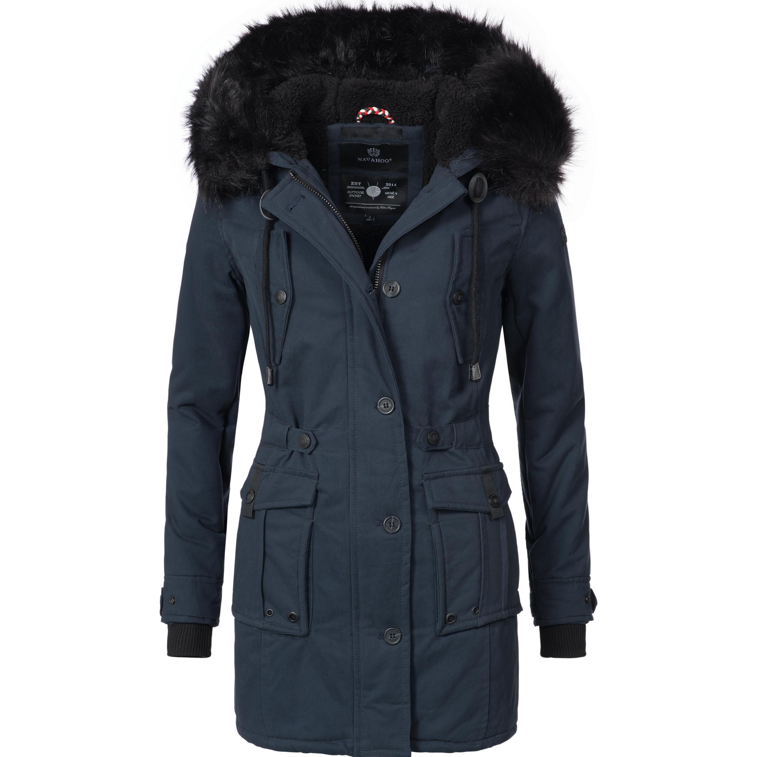 Navahoo, Damen, Jacke, Luluna (XL), Blau, XL