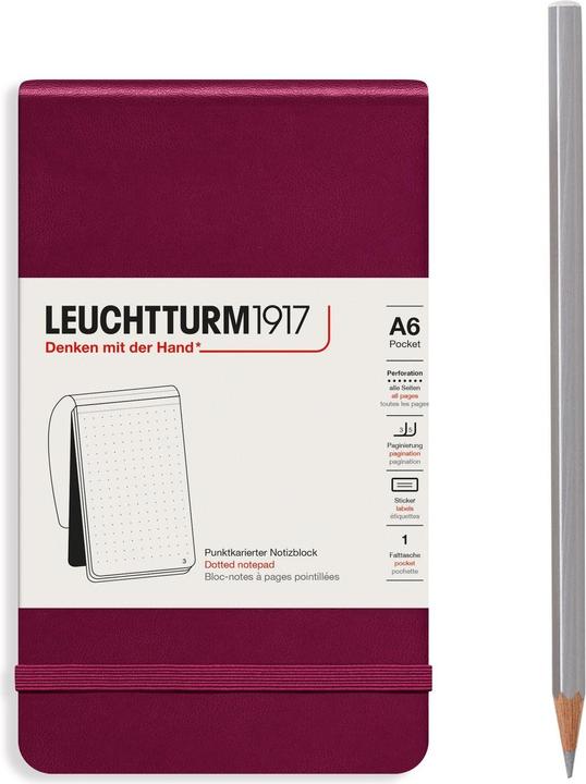 Image du produit Leuchtturm1917 Reporter (A6, Pointillés, Couverture rigide)