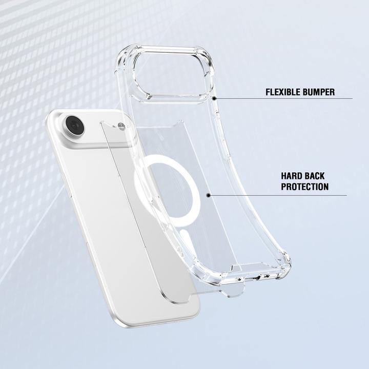 Produktbild 4smarts Ibiza, Rand, Apple, Apple iPhone 17 Air, 16,8 cm (6.6"), Transparent (Apple iPhone 17)