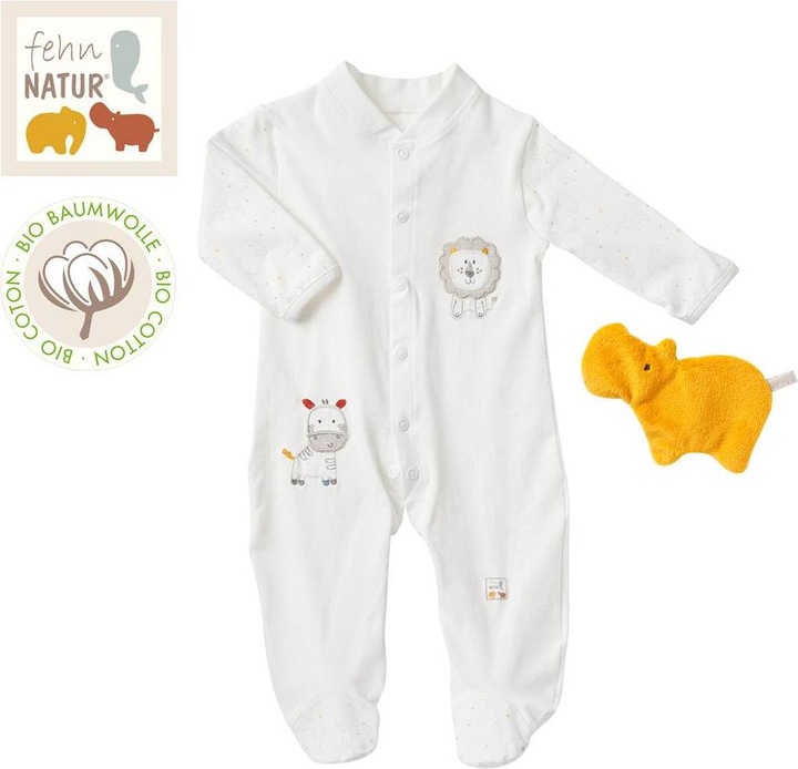 Actual product image Fehn Pyjama fehnNATUR (62) (62)