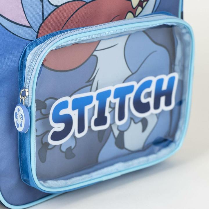 Produktbild Stitch Schulrucksack Blau 25 x 3 x 12 cm