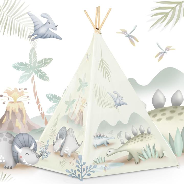 Productafbeelding Nukido Tipi Kinderzelt mit Kissen