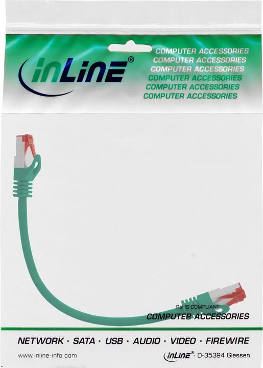 Immagine prodotto InLine Cavo patch (S/FTP, CAT6, 0.30 m)
