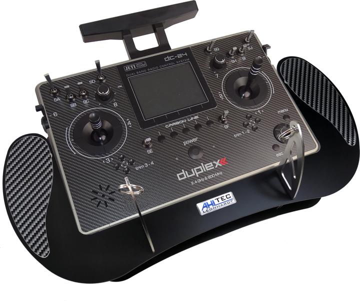 AHLtec Senderpult JETI duplex dc-14, dc-16, dc-16 ll, dc-24 & dc-24 ll in Black