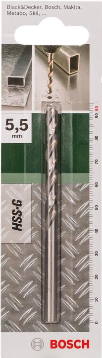 Actual product image Bosch Zubehör Metal drill HSS-G 5.5 (5.5 mm)