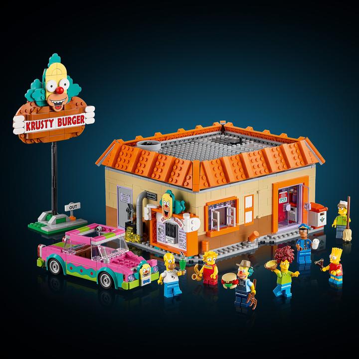 Image du produit LEGO Les Simpson : Krusty Burger (10352, LEGO Icons)