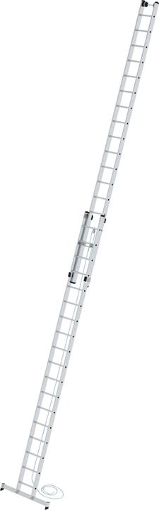 Produktbild Munk Sprossen-Seilzugleiter 2-teilig mit nivello-Traverse 2x18 Sprossen (Anlegeleiter)