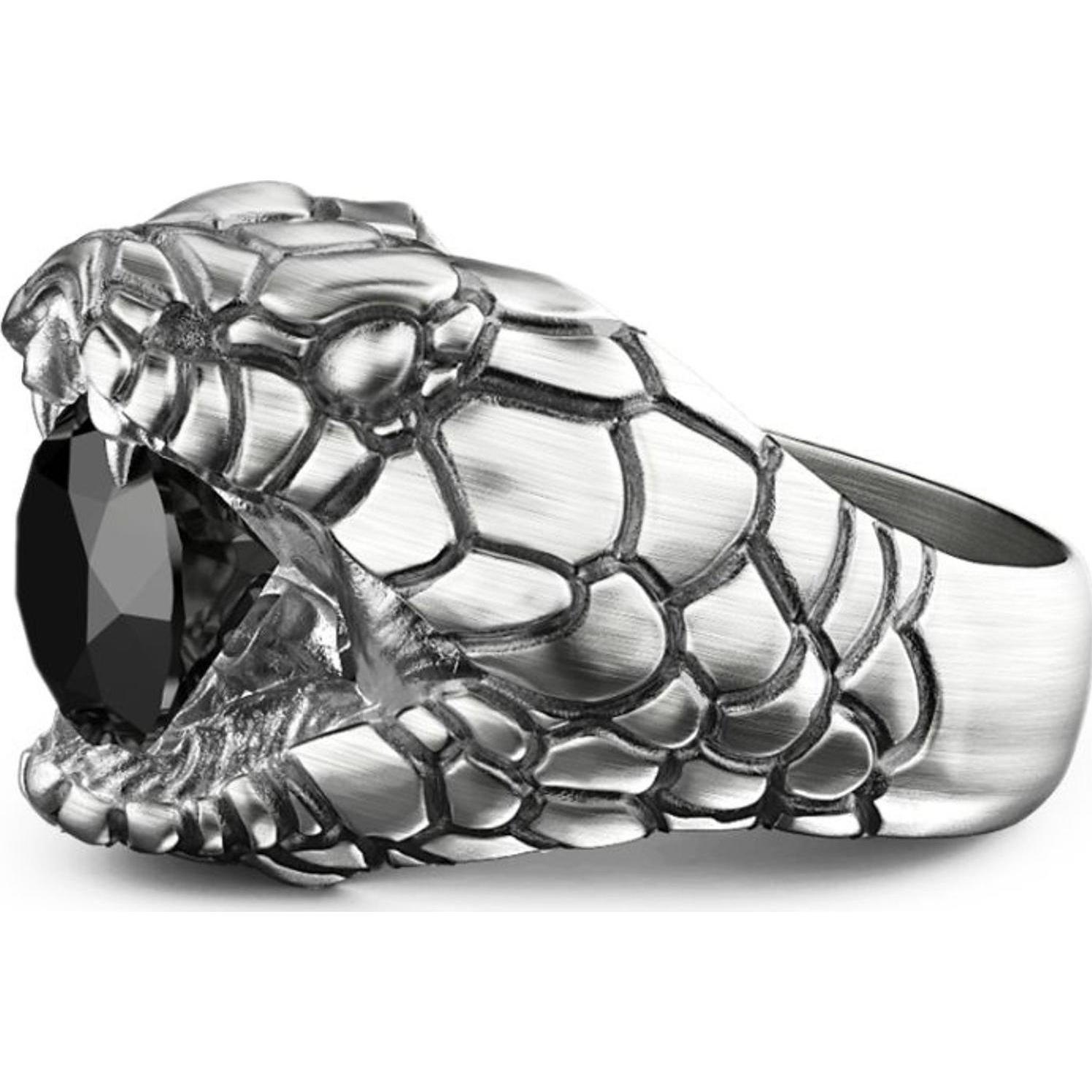 Zancan, Ring, Herrenring, (64, 925 Silber)