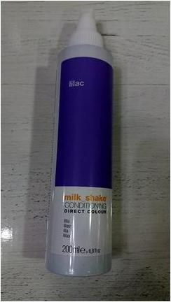 Actual product image Milk_Shake Milkshake Conditioning Direct Colour Hair Dye Lilac 200ml (Purple)