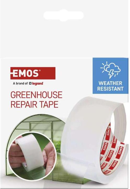 Actual product image Emos Repair tape for polycarbonate and glass, 25 m x 50 mm, transparent (50 mm)