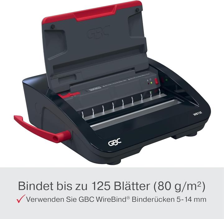 Actual product image GBC Electric Wire Binding Machine WireBind WB15E (Wire binding)