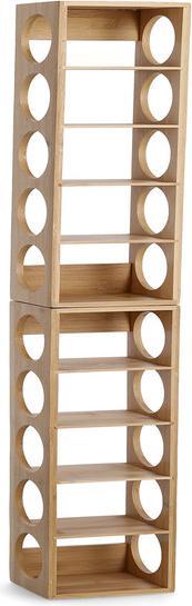 Immagine prodotto Zeller Present Portabottiglie per il vino (53 x 13,5 x 13 cm, 5 Fl.)